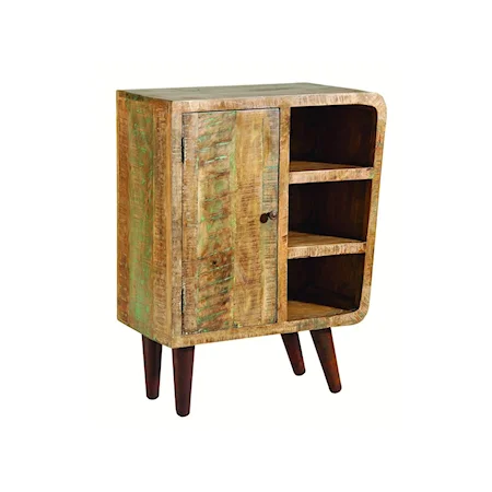 1-Door Wood Cabinet